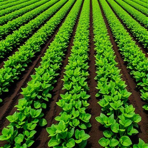 Sustainable crop field